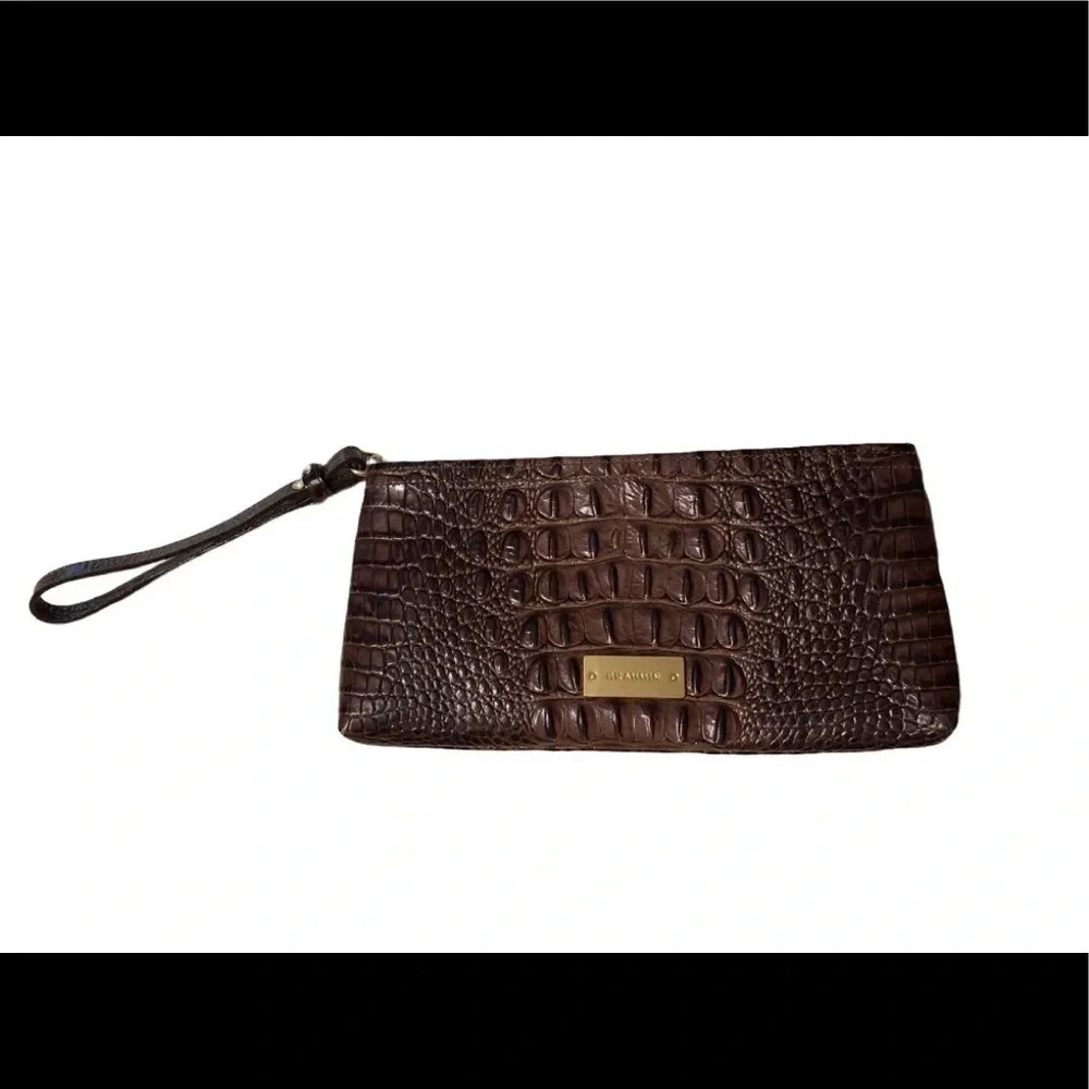 Vintage Brahmin Wristlet Clutch